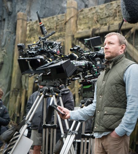 Director/screenwriter/producer GUY RITCHIE on the set of Warner Bros