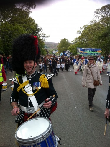 Lead Tip Billy Macdonald at Ilkley Carnival